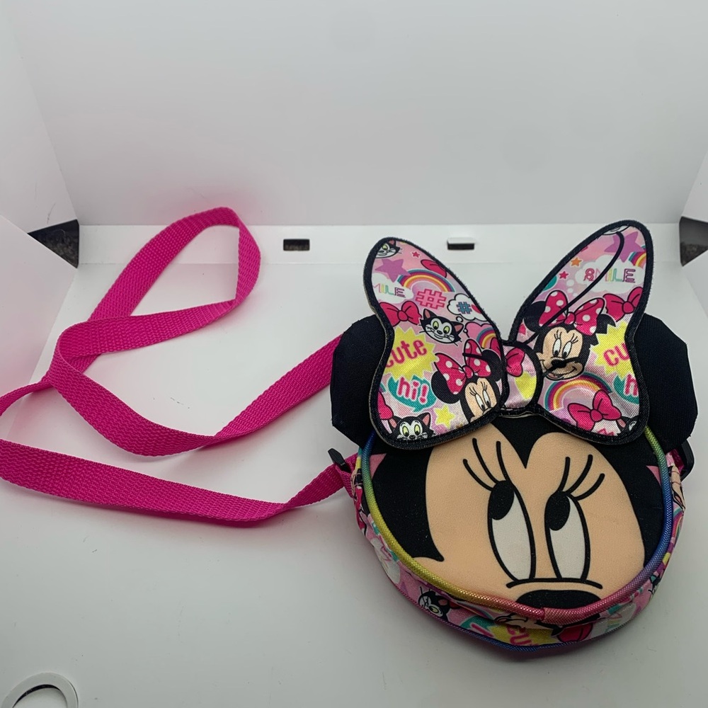 Disney Minnie Mouse Colorful Kids Crossbody Bag